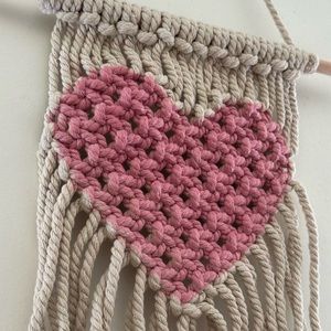Macramé Heart Shape